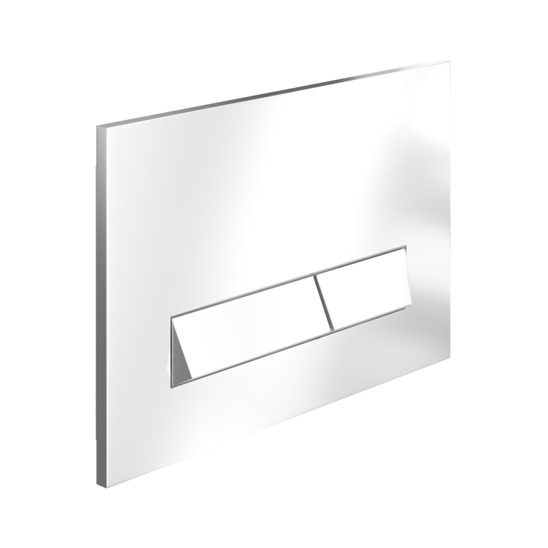 TRC-202-WH Quadrato-Wall-Plate-Angled-WH