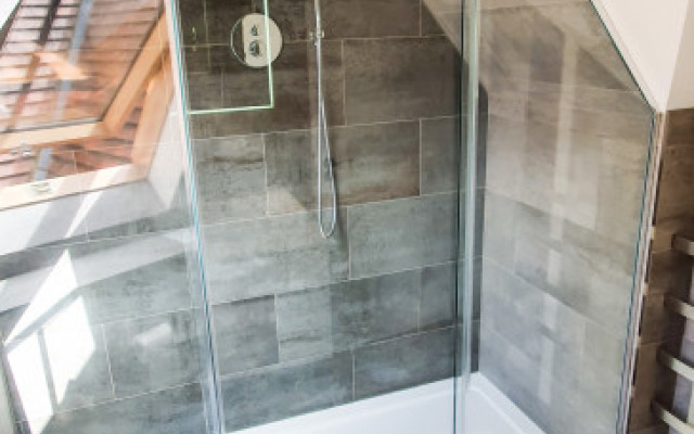 Elegant Aqualite Shower Design in Modern Bathroom