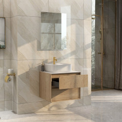 Grace 600 Wall Hung Open Drawer Unit