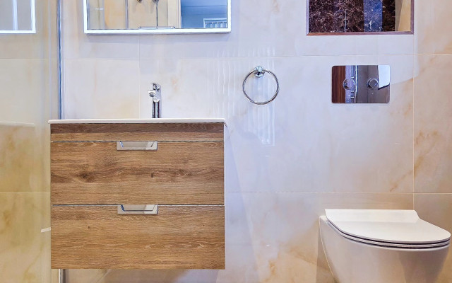 Stunning Bathroom Display showcasing modern design.