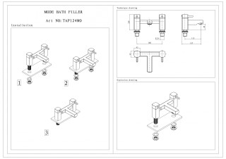 TAP124MO - Technical Drawing