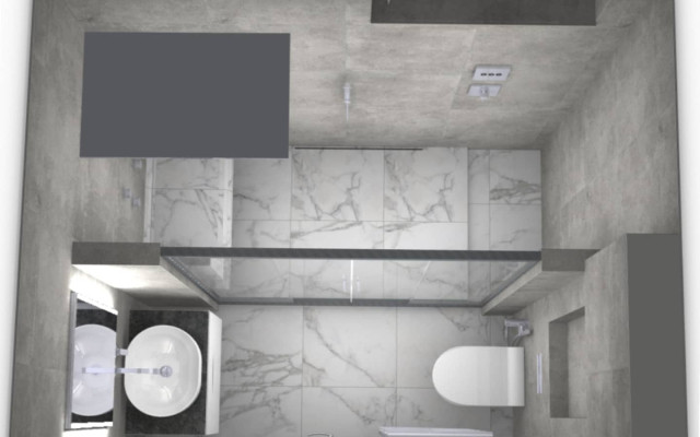 Modern Kingsbury Bathroom Layout Design - A Stylish and Functional Approach to Bathroom Space