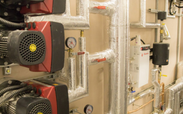 Boiler-room-installation