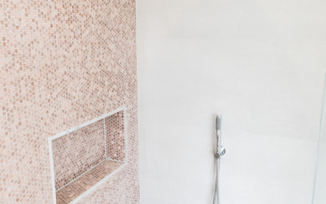 Experience the luxury of a walking rain shower in your home.