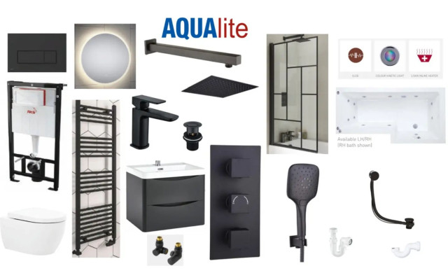 Explore the Croyden bathroom mood board showcasing a stunning selection of products from AQUAlite.