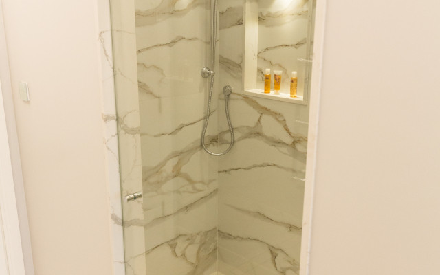 Explore our stunning walk-in wetroom shower, designed for a luxurious bathing experience.
