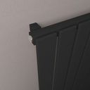 Dedington 1800 x 310mm Radiator - Matt Black Extra Image