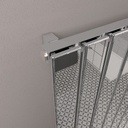 Dedington 1800 x 390mm Radiator - Chrome Extra Image