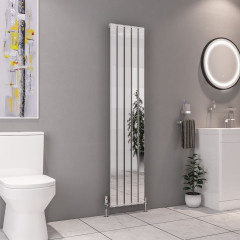 Dedington 1800 x 390mm Radiator - Chrome Extra Image