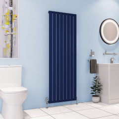 Dedington 1800 x 630mm Radiator - Matt Cobalt Blue Extra Image