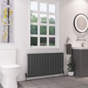 Dedington 600 x 1110mm Radiator - Matt Anthracite Extra Image