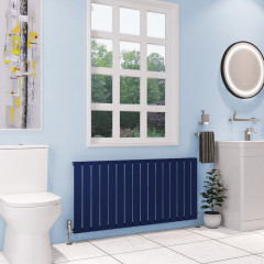 Dedington 600 x 1270mm Radiator - Matt Cobalt Blue Extra Image