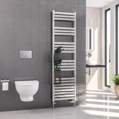 Defford 1800 x 500mm Towel Rail - Chrome Extra Image