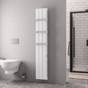 Derwent 1800 x 304 Dry Element Aluminium Radiator - Matt White Extra Image