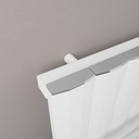 Derwent 1800 x 604 Dry Element Aluminium Radiator - Matt White Extra Image