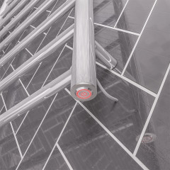 Emsbury Dry Element Towel Rail 800 x 500mm - Polished Extra Image