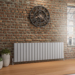 Guardia 600 x 1800 Aluminium Radiator - Matt Grey Extra Image