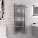 Haddenham Designer Towel Rail 1200 x 500mm - Chrome Extra Image
