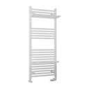 Haddenham Designer Towel Rail 1200 x 500mm - Matt White Extra Image