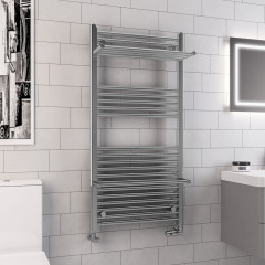 Haddenham Designer Towel Rail 1200 x 600mm - Chrome Extra Image