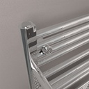 Haddenham Designer Towel Rail 1200 x 600mm - Chrome Extra Image