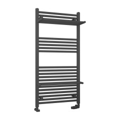 Haddenham Designer Towel Rail 1200 x 600mm - Matt Anthracite Extra Image