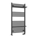 Haddenham Designer Towel Rail 1200 x 600mm - Matt Anthracite Extra Image