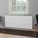 Hadleigh 600 x 1395mm Aluminium Radiator - Matt White Extra Image
