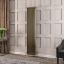 Rivassa 3 Column Radiator 1800 x 383mm - Bronze Effect Extra Image