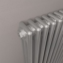 Rivassa 3 Column Radiator 1800 x 473mm - Chrome Effect Extra Image