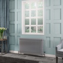 Rivassa 3 Column Radiator 600 x 1010mm - Chrome Effect Extra Image