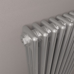 Rivassa 3 Column Radiator 600 x 1010mm - Chrome Effect Extra Image