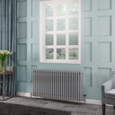 Rivassa 3 Column Radiator 600 x 1148mm - Chrome Effect Extra Image