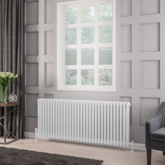 Rivassa 3 Column Radiator 600 x 1460mm - Gloss White Extra Image