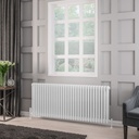 Rivassa 3 Column Radiator 600 x 1460mm - Gloss White Extra Image