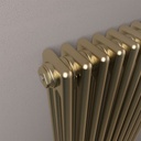 Rivassa 3 Column Radiator 600 x 608mm - Bronze Effect Extra Image
