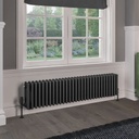 Rivassa 4 Column Radiator 300 x 1373mm - Matt Anthracite Extra Image