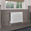Rivassa 4 Column Radiator 600 x 785mm - Gloss White Extra Image