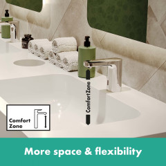hansgrohe Vernis Blend Electronic Basin Mixer with Temperature Pre-Adjustment Battery Operation Extra Image