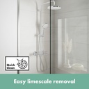 hansgrohe Vernis Blend Showerpipe 200 1Jet with Thermostat - Chrome Extra Image