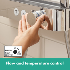 hansgrohe Showertablet Select 400 Exposed Bath - Chrome Extra Image