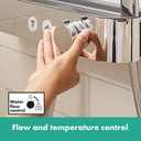 hansgrohe Showertablet Select 400 Exposed Bath - Chrome Extra Image