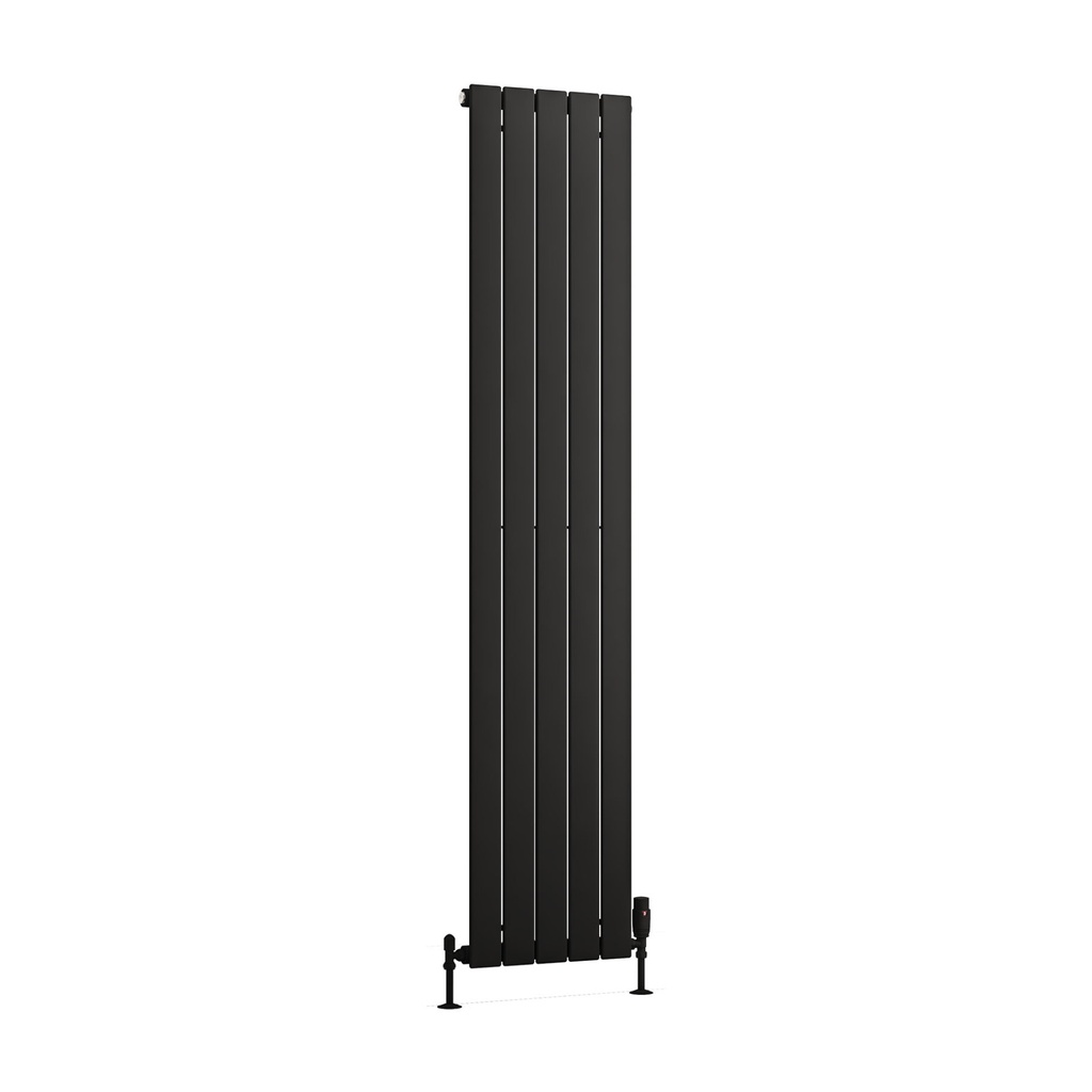 Addington II Radiator 1800 x 374 Type10 - Matt Black Extra Image