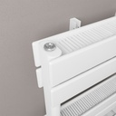 Addington 1750 x 500mm Towel Rail Type21 - Gloss White Extra Image