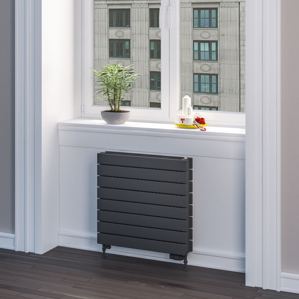 Addington 588 x 600mm Radiator Type22 - Matt Anthracite Extra Image