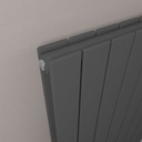 Addington 600 x 440mm Radiator Type20 - Matt Anthracite Extra Image