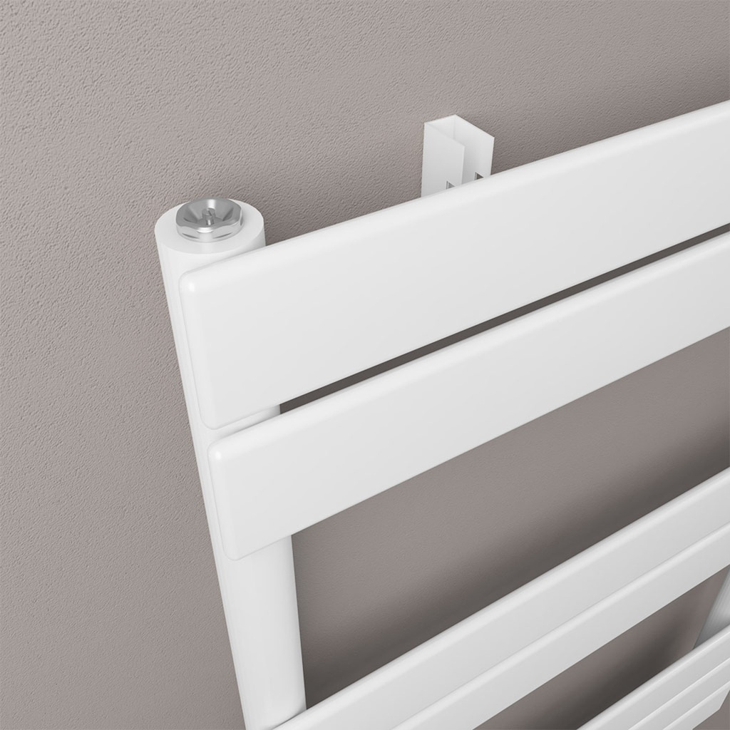Addington 790 x 500mm Towel Rail Type10 - Gloss White Extra Image