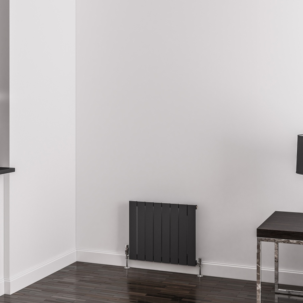 Addington Aluminium 500 x 588mm Radiator Type10 - Matt Anthracite Extra Image