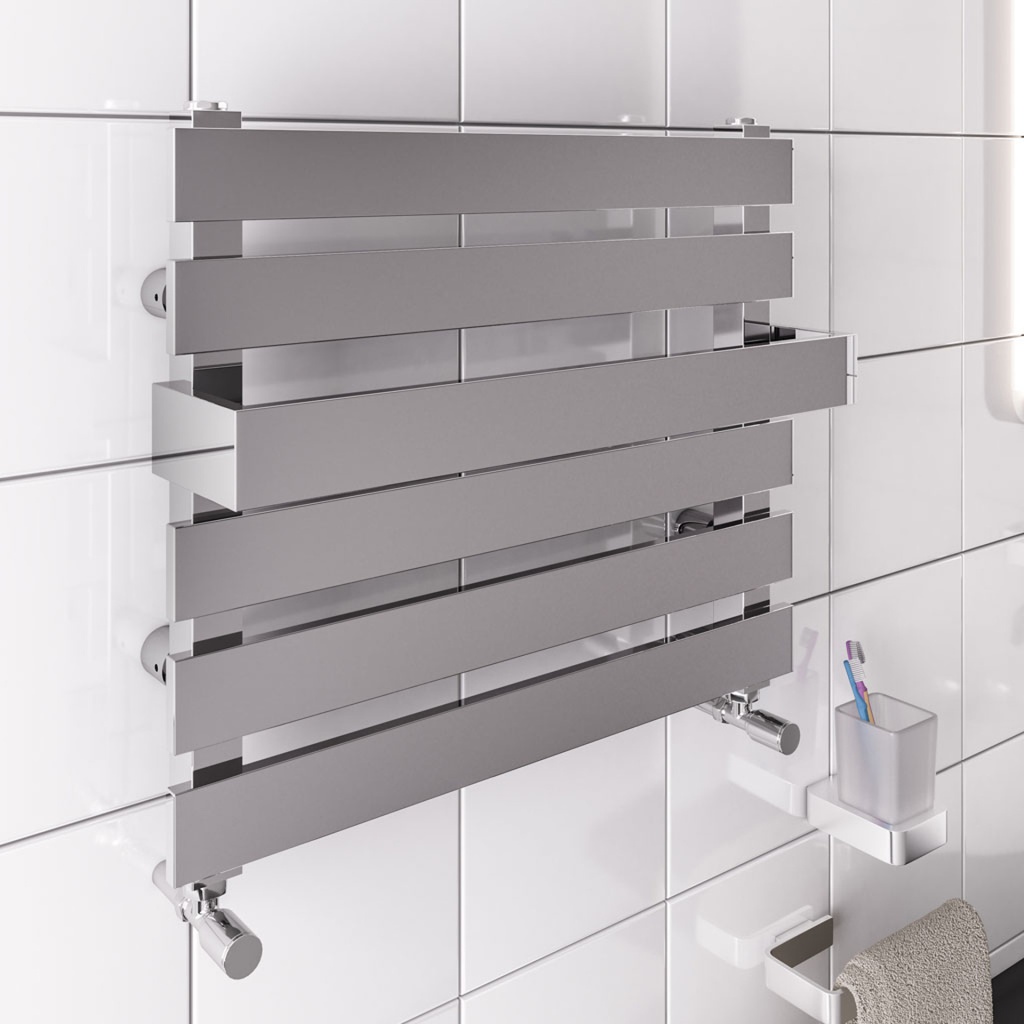 Ascona 420 x 500mm - Polished Stainless Steel Extra Image
