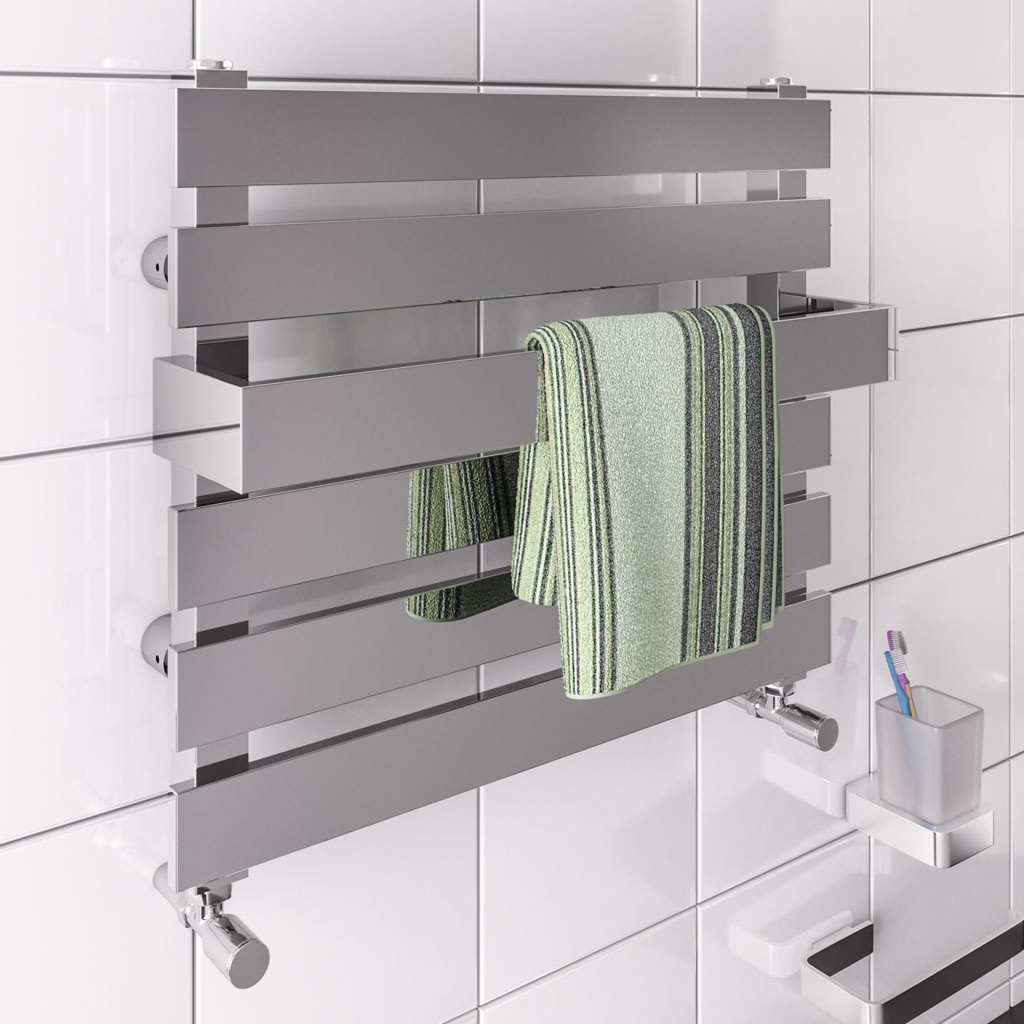 Ascona 420 x 500mm - Polished Stainless Steel Extra Image